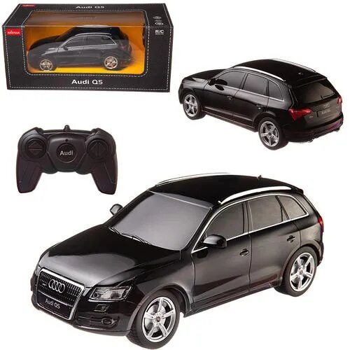 Машина р/у 1:24 AUDI Q5, 28,5х14х12см черный