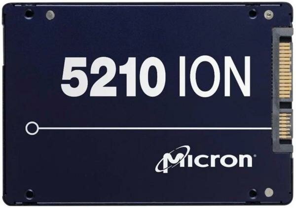 SSD жесткий диск SATA2.5 3.84TB 5210 ION MTFDDAK3T8QDE MICRON
