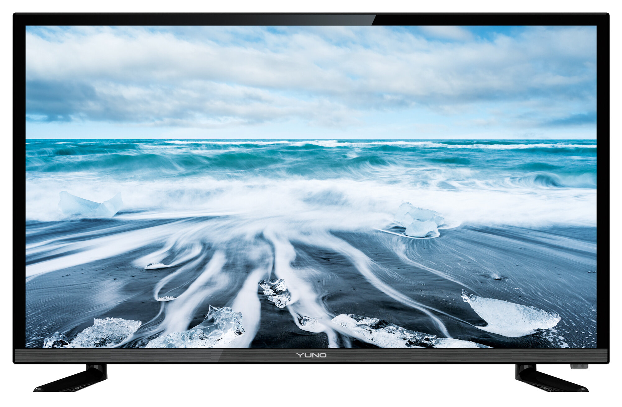 Телевизор YUNO ULM-32TC114, 31.5", HD READY, черный