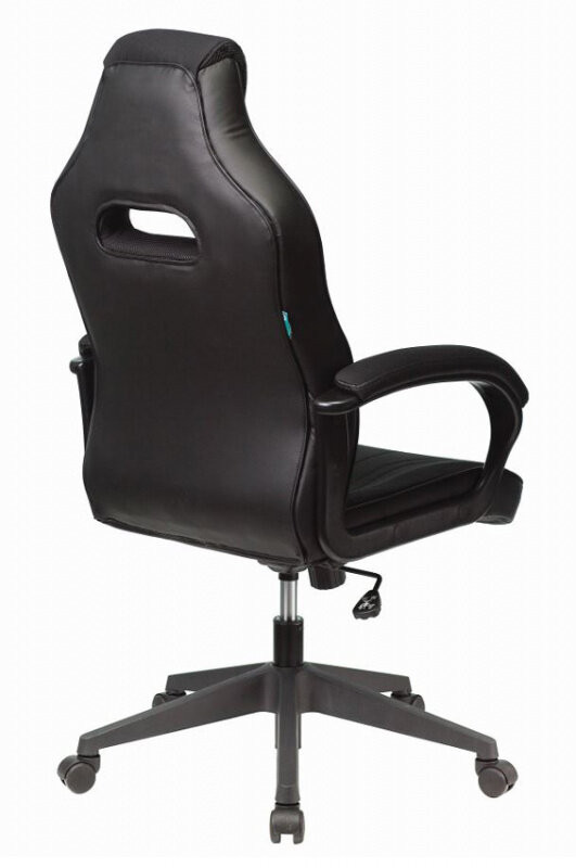 Кресло игровое Zombie VIKING 3 AERO белый/синий/красный сиденье черный текстиль/эко.кожа крестовина пластик