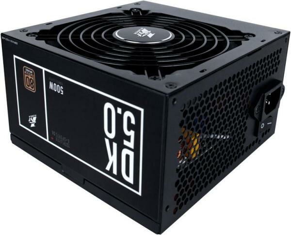 1STPLAYER Блок питания DK PREMIUM 500W / ATX 2.4, APFC, 80 PLUS BRONZE, 120mm fan / PS-500AX