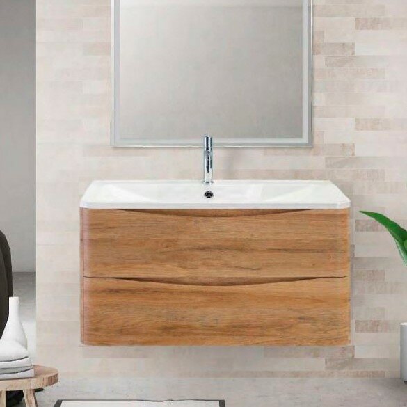 BelBagno Тумба для комплекта BelBagno Acqua 90 подвесная, rovere rustico