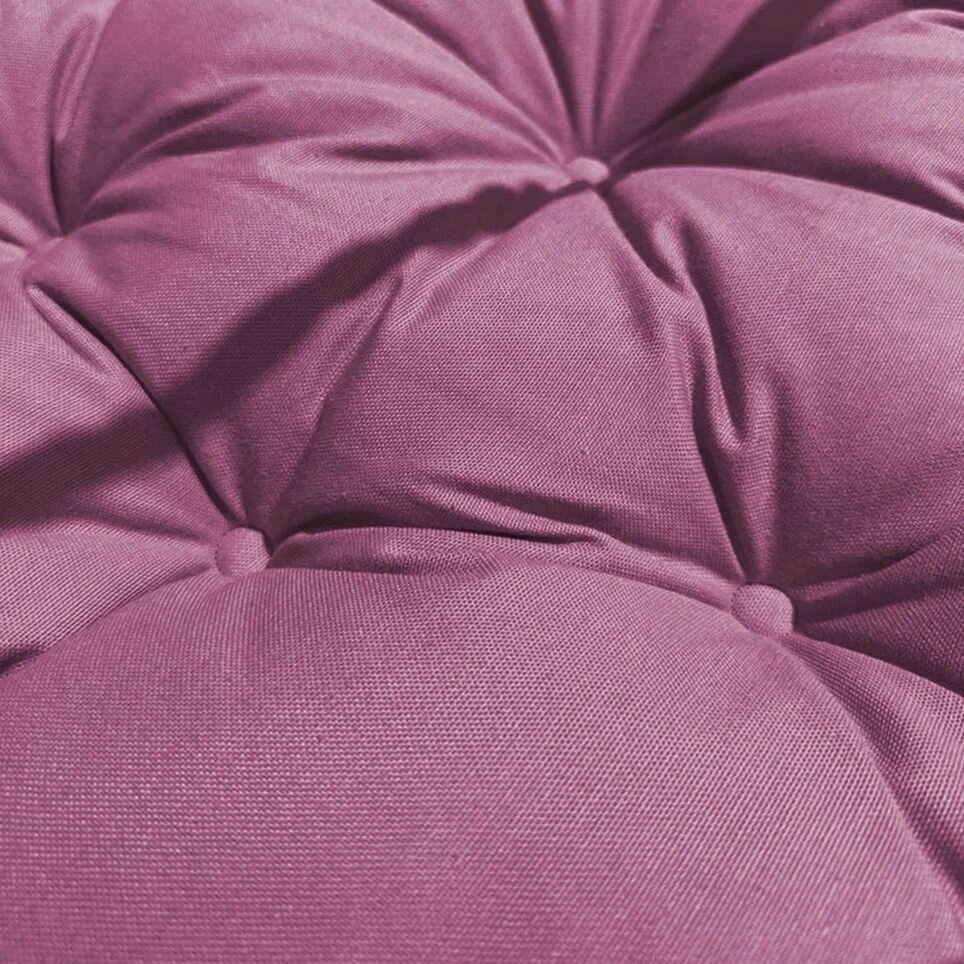 Круглая подушка для садовых качелей Билли, напольная сидушка 60D - фотография № 4