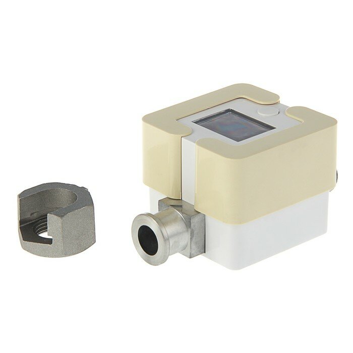 фото Счетчик газа "элехант" СГБ-1.8, G 1/2", цвет "Персиковый"