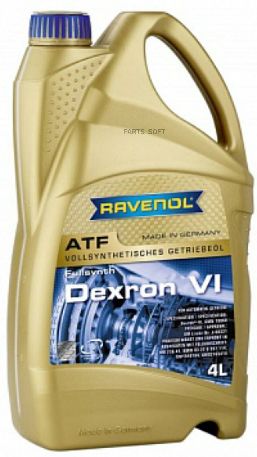 Трансмиссионное масло Ravenol ATF Dexron VI