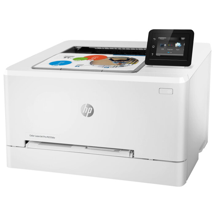 Принтер HP Color LaserJet Pro M255dw 7KW64A/A4 цветной/печать Лазерный 600x600dpi 21стр.мин/Wi-Fi Сенсорная консоль Сетевой интерфейс (RJ-45)