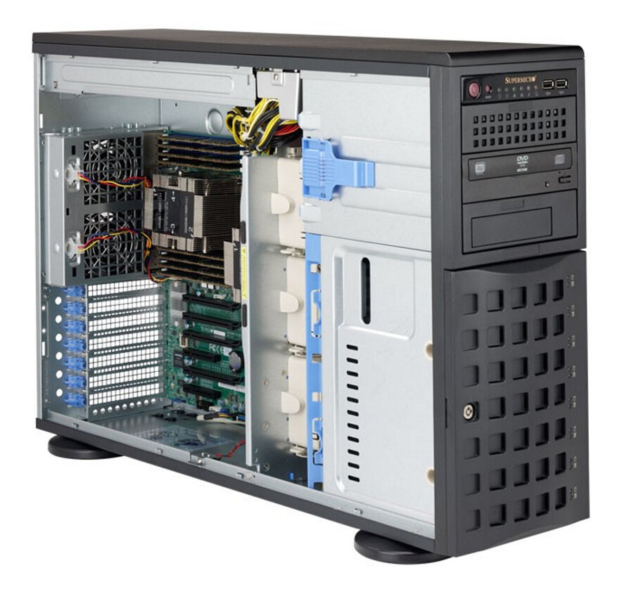 Платформа SuperMicro SYS-7049P-TRT 10G 2P 2x1280W