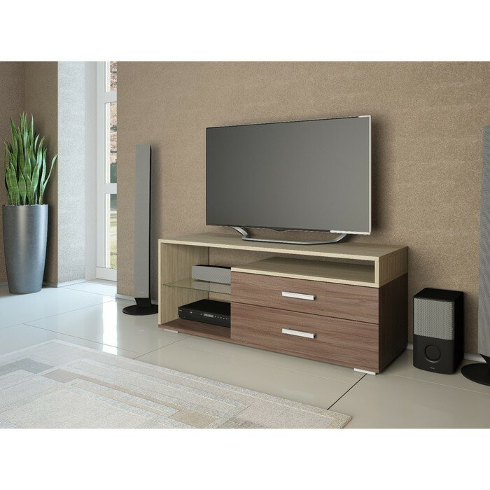 фото Тумба под ТВ 2 Ясень Шимо 1153х481х408