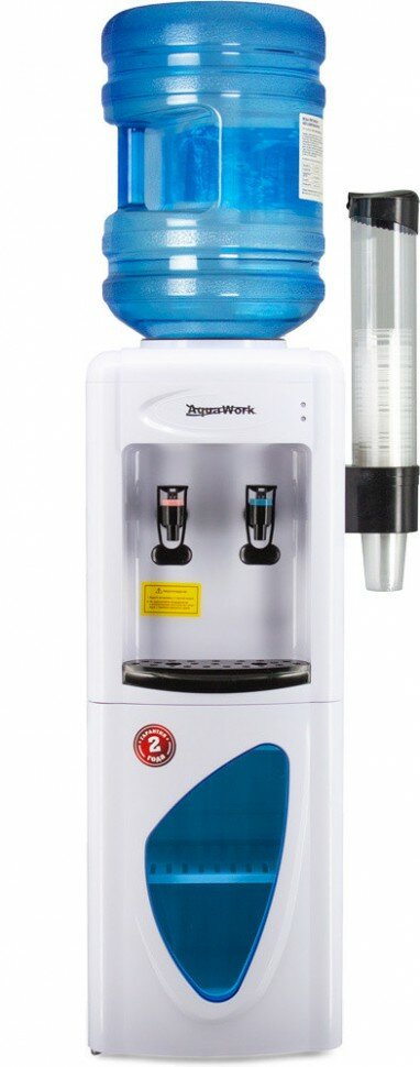 Кулер для воды Aqua Work 0.7-LDR белый со шкафчиком электронный, 0.7-LDR - фотография № 9