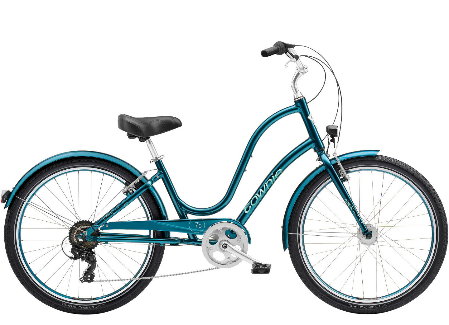 ELECTRA Townie Original 7D EQ Step Thru 26" (требует финальной сборки), Цвет ocean blue