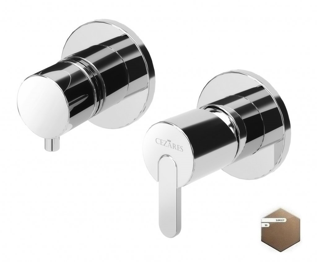 Смеситель для душа Cezares Leaf VDIM3-SS