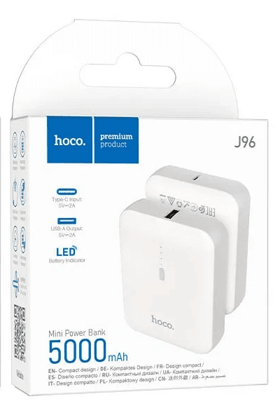 Powerbank Hoco J96 5000mAh 1USB белый