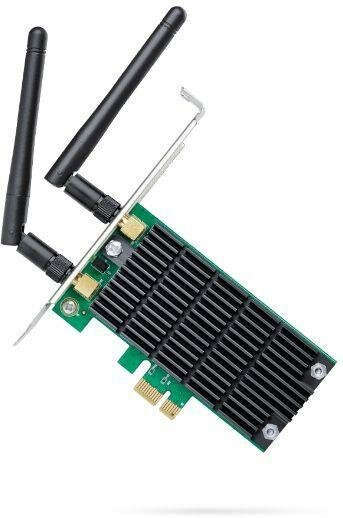 Сетевой адаптер WiFi TP-Link Archer T4E AC1200 PCI Express (ант. внеш. съем) 2ант.