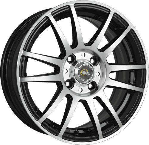 Колесный диск cross street y4917 6x15/4x100 et48 d54.1 bkf