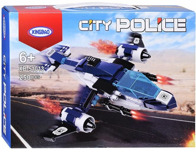 фото Конструктор Самолет XingBao 51013