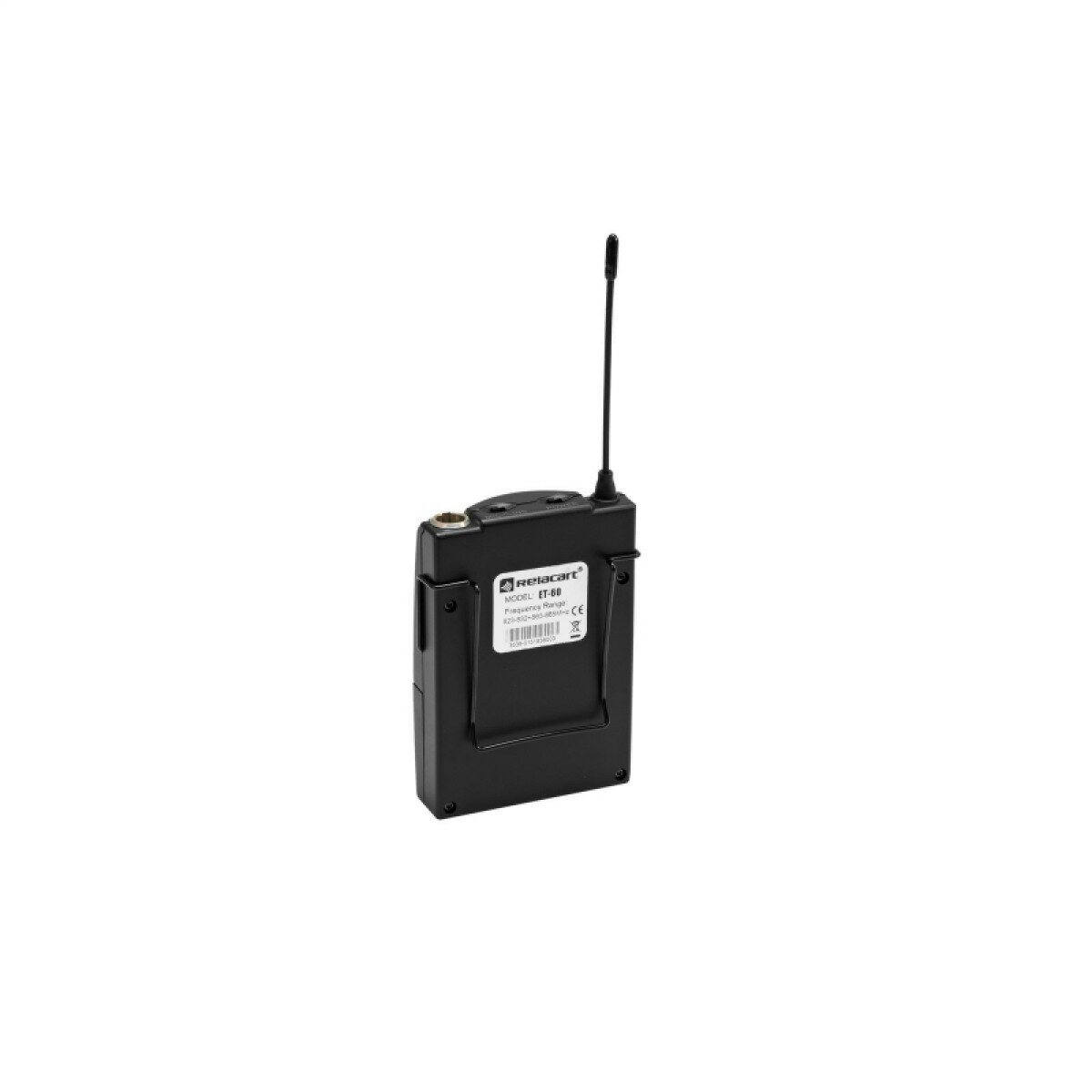 Relacart UR-112DMT 2-х канальный приемник UR-112D + два поясных передатчика ET-60 + 2 петличных микрофона — фото 3