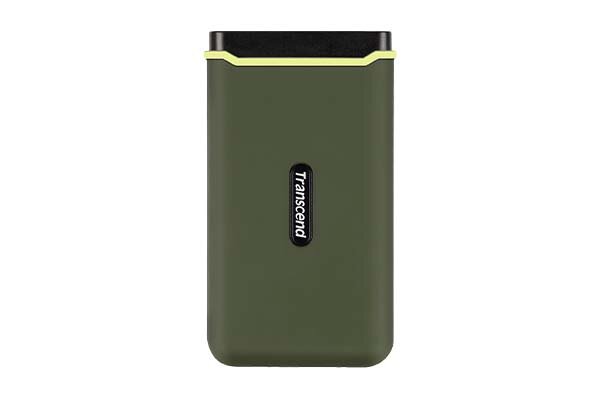 Твердотельный накопитель 1000GB Transcend Portable SSD ESD380CB, Type-C, USB 3.2 Gen2, R/W 2000/2000MB/s, 97x54x13mm, два кабеля в комплекте (3 года)