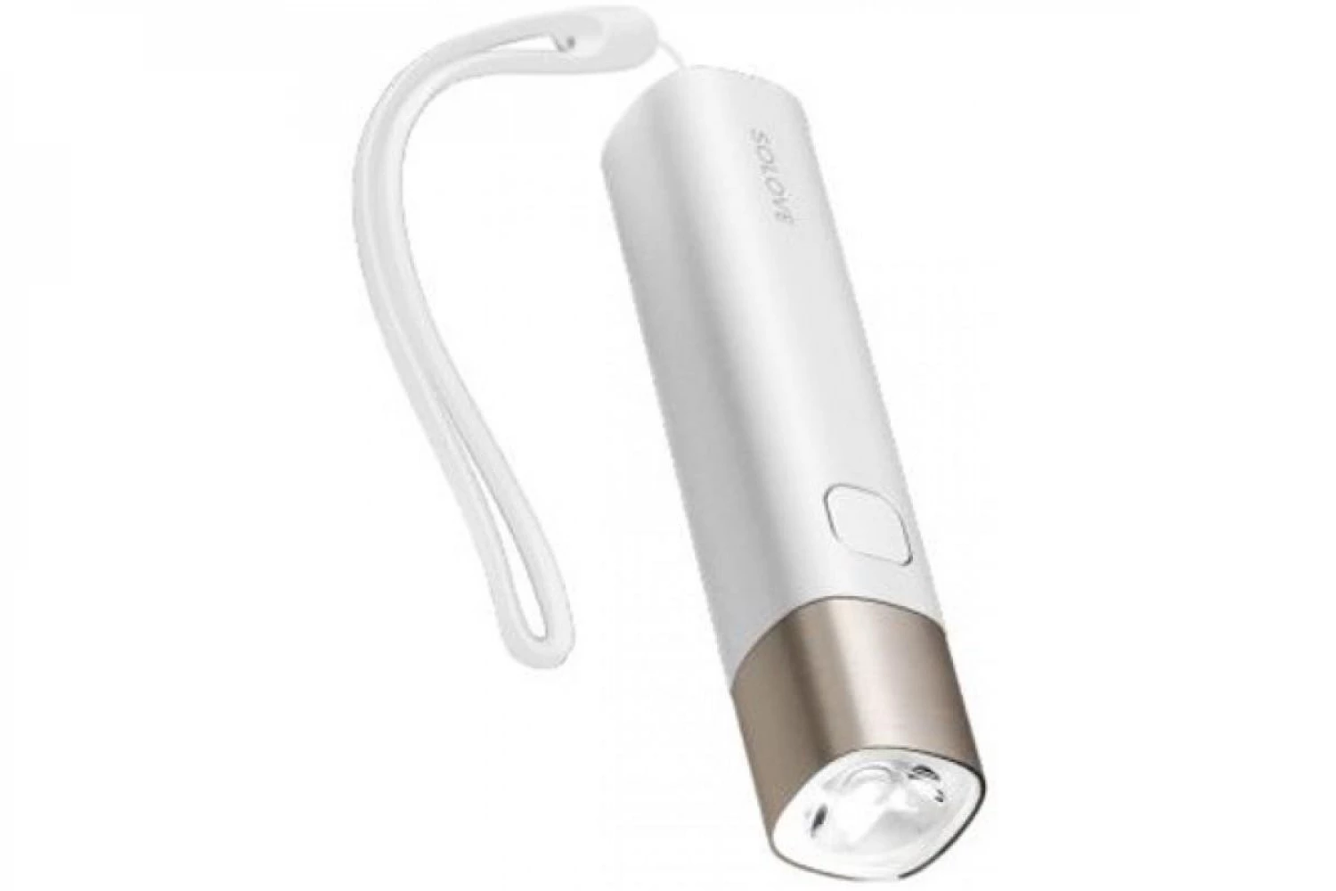 Портативный фонарик SOLOVE X3s Portable Flashlight Mobile Power RU (White)