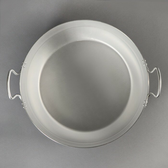 Белая калитва Кастрюля, 13 л, металлическая крышка, цвет серый - фотография № 3