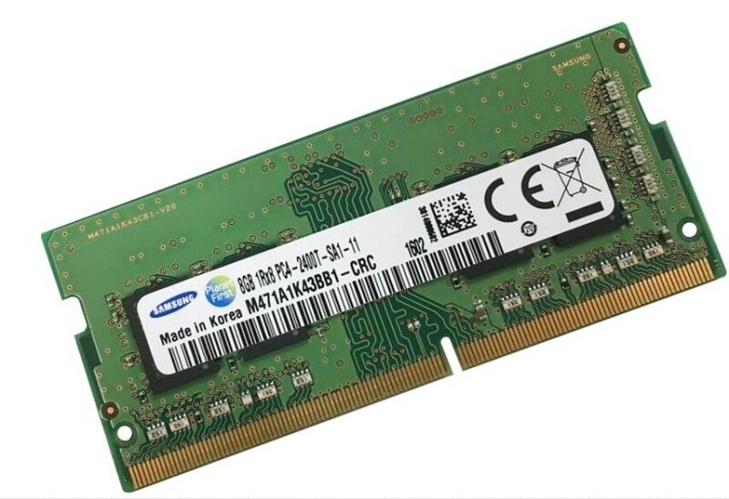 Оперативная память Samsung 8 ГБ DDR4 2400 МГц SODIMM CL17 M471A1K43BB1-CRC