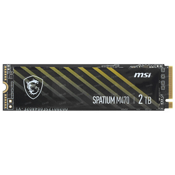 SSD-накопитель MSI Spatium M470 PCIe 4.0 NVME M.2 2TB
