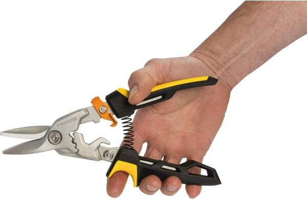 Ножницы по металлу Fiskars PowerGear (1027207)