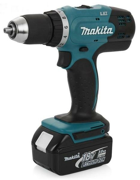 Аккумуляторная дрель-шуруповерт Makita DDF453RFE