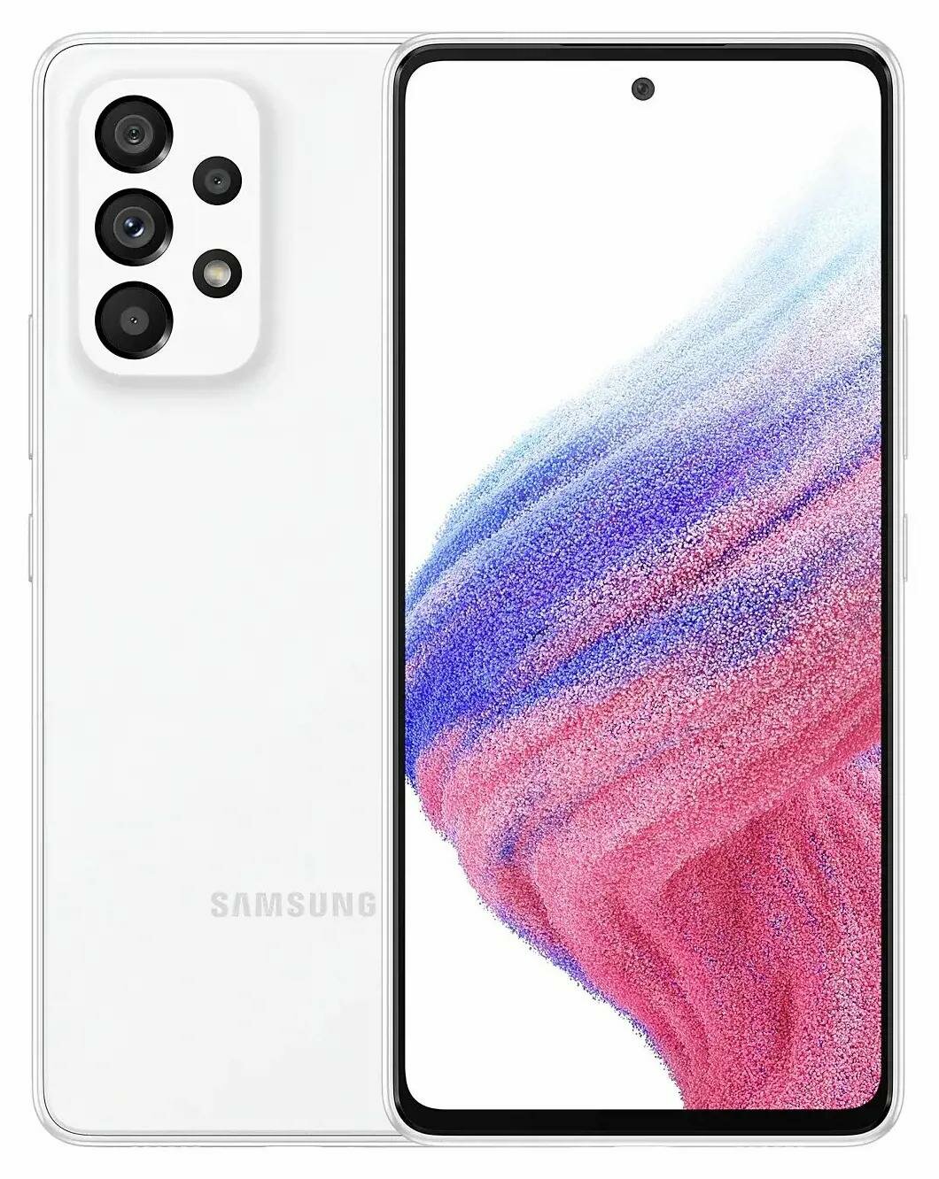 Смартфон Samsung Galaxy A53 256Gb/8Gb, белый