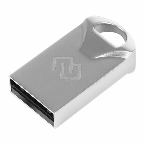 Флеш Диск Digma 16Gb DRIVE2 DGFUM016A20SR USB2.0 серебристый