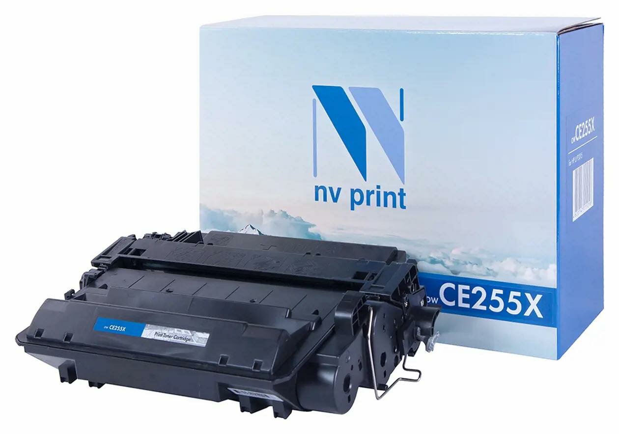 Картридж лазерный NV-Print NV-CE255X, черный
