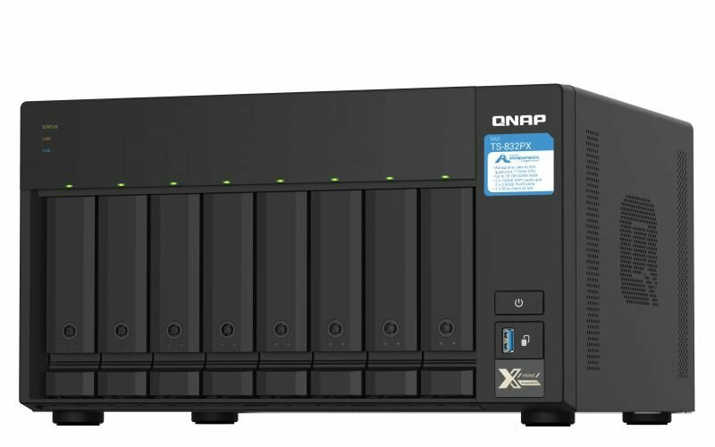 QNAP TS-832PX-4G NAS сервер сетевое хранилище