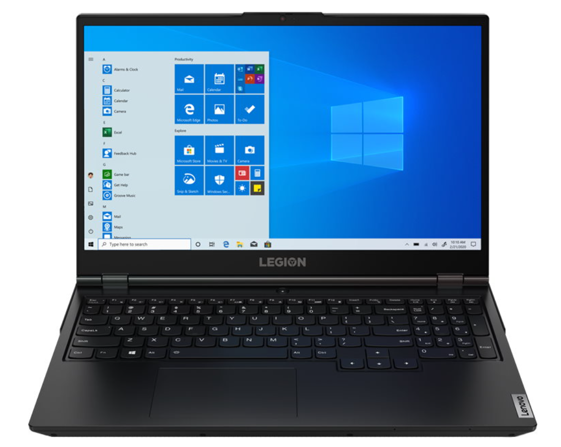 Ноутбук Lenovo Legion 5 15IMH6, 15.6" (1920x1080) IPS 165Гц/Intel Core i5-10500H/8ГБ DDR4/512ГБ SSD/NVIDIA GeForce RTX 3050 4ГБ/Windows 11 Home ENG, черный [82NL002MLT]