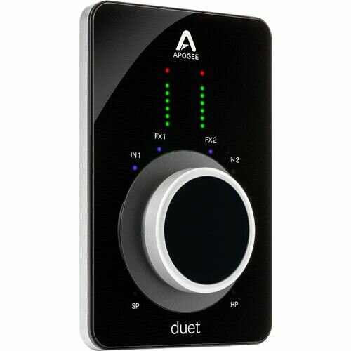 Apogee Duet 3 интерфейс USB-C мобильный 6-канальный с DSP для Windows и Mac 192 кГц. Питание от шин