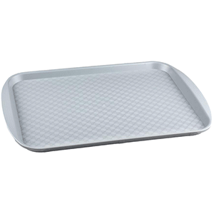фото Поднос; полистирол; ,L=45,B=35см; серый