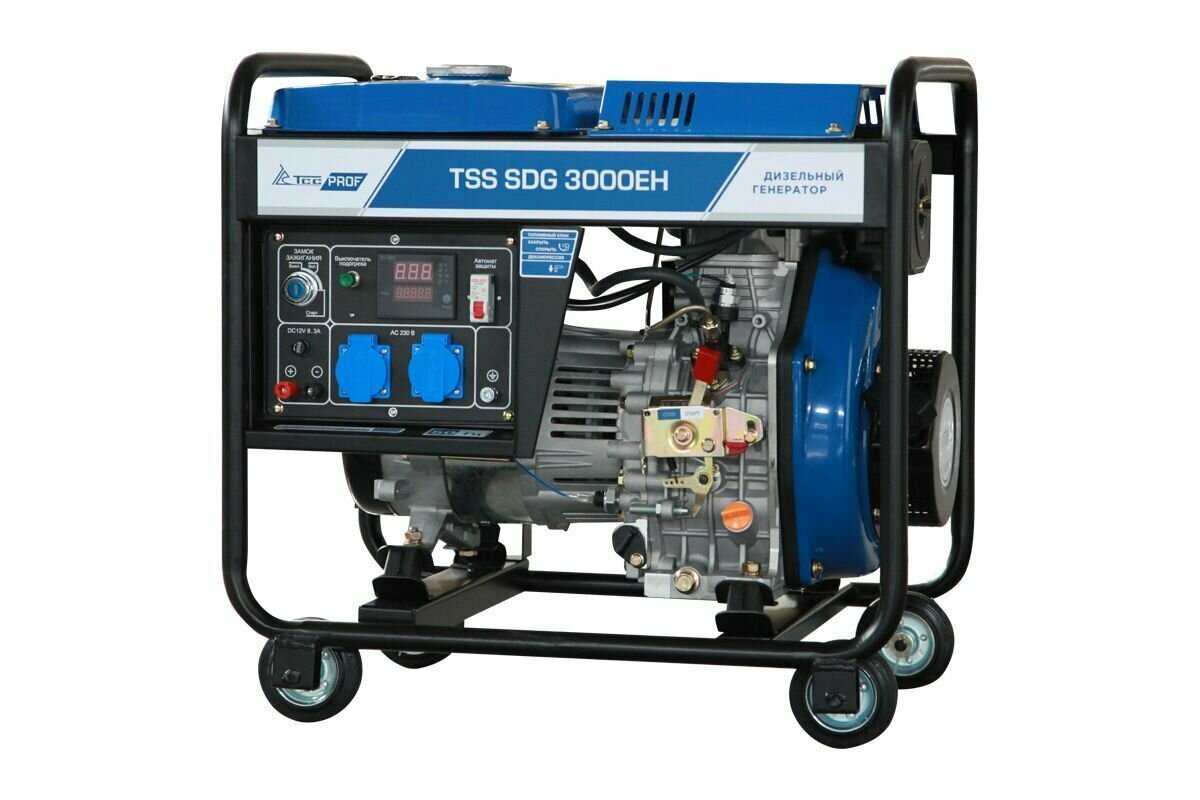Дизельный генератор TSS SDG 3000EH - фотография № 2