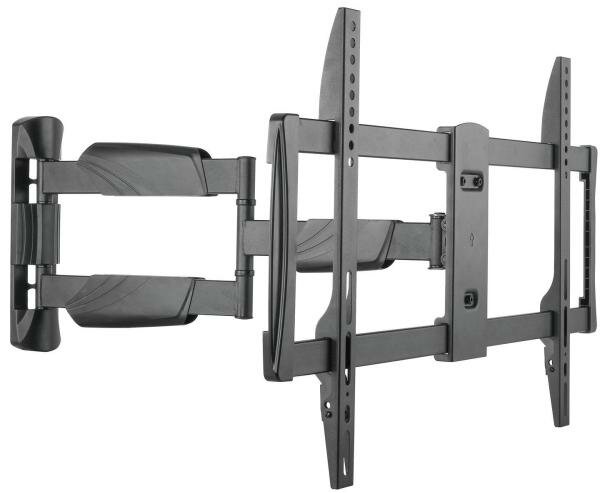 Кронштейн для телевизора Ultramounts UM 909 черный 37-75 макс.35кг настенный поворотно-выдвижной и наклонный