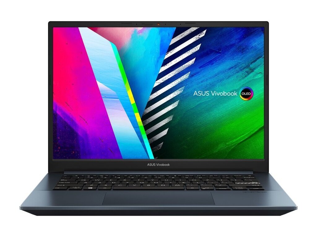 Ноутбук ASUS Vivobook Pro 14 OLED M3401QA-KM112 90NB0VZ2-M002U0 (AMD Ryzen 5 5600H 3.3GHz/8192Mb/256Gb SSD/AMD Radeon Graphics/Wi-Fi/Cam/14/2880x1800/No OS)