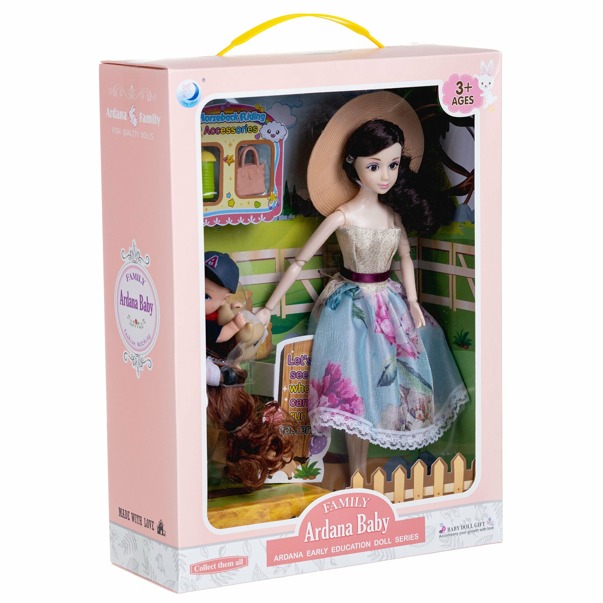 Набор кукол Baby Ardana с аксессуарами Верховая езда