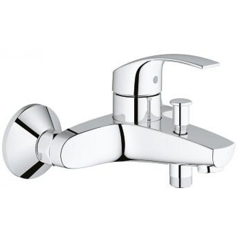 Однорычажный смеситель для ванны с душем Grohe Eurosmart 33300002