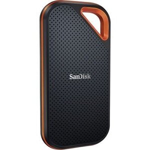 Внешний жесткий диск SSD 4Tb, SanDisk Extreme PRO Portable V2 USB 3.1, Type-C, Black (SDSSDE81-4T00-G25)