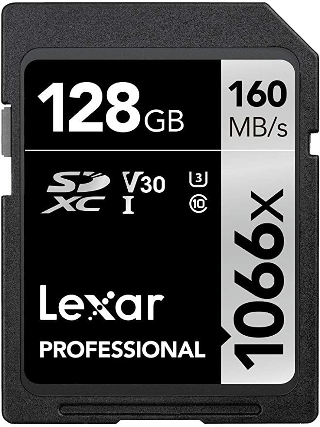 Lexar Professional SDXC 128GB 1066x UHS-I U3 V30
