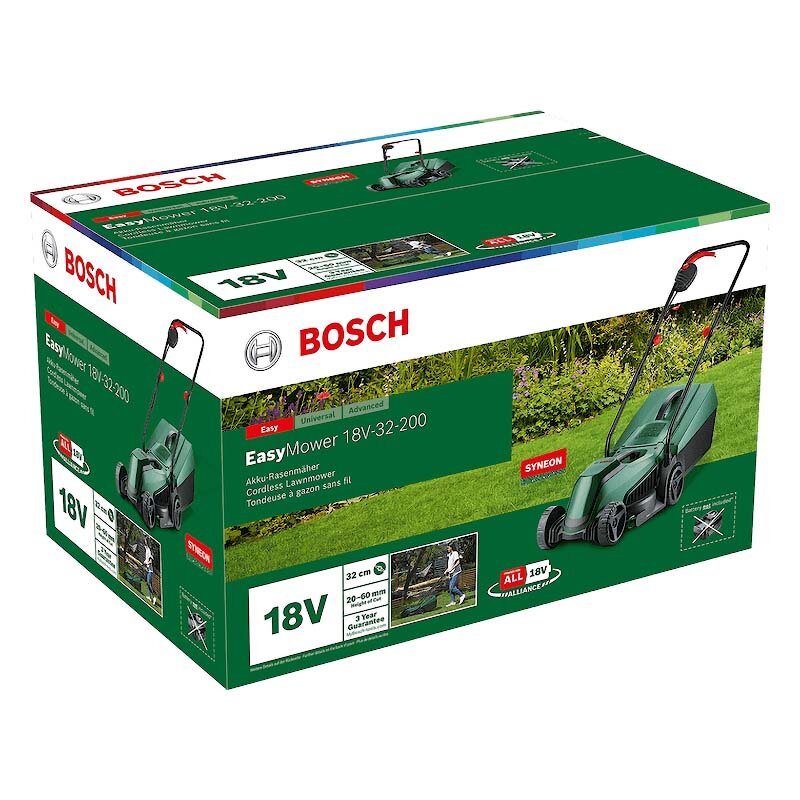 Аккумуляторная газонокосилка Bosch CityMower 18V-32-200 (06008B9D00) - фотография № 4