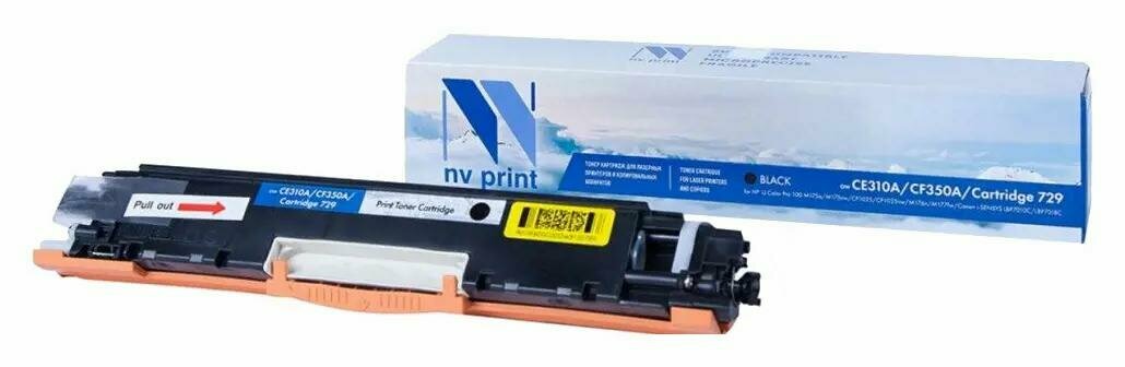 Картридж лазерный NV-Print CE310A/CF350A/729 черный