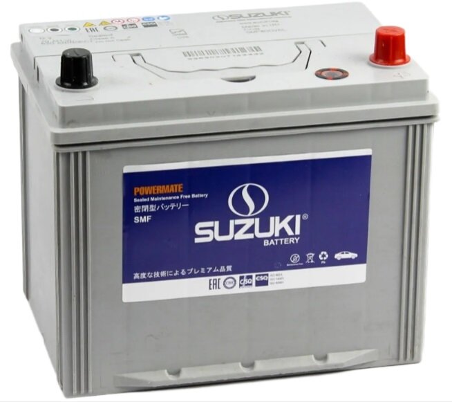 Аккумуляторная батарея SUZUKI 6СТ-70.0 (80D26L) (обратная полярность азиатский типоразмер бортик)