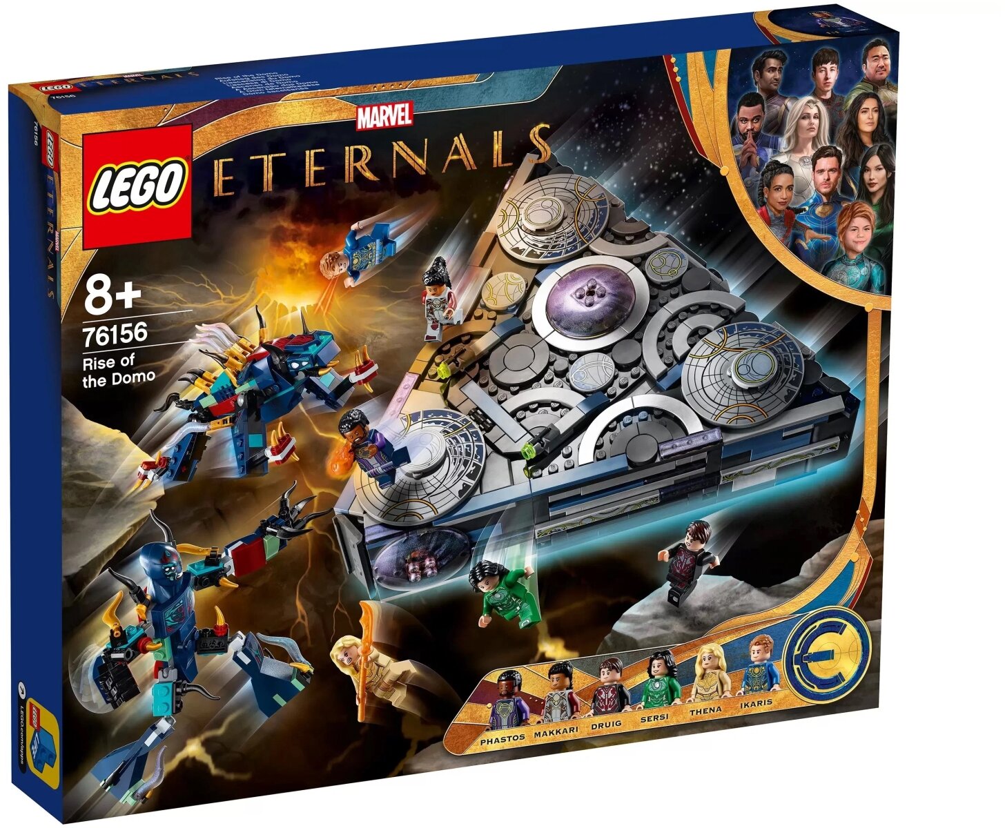 LEGO Конструктор LEGO Marvel Super Heroes Eternals 76156 Взлёт Домо