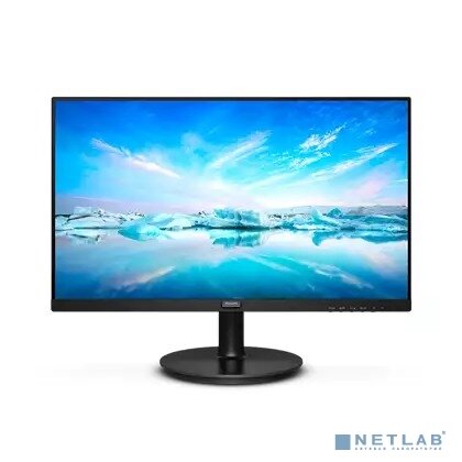 Philips Монитор LCD PHILIPS 21.5" 221V8LD черный VA 1920x1080 75Hz 4ms 178/178 250cd DVI HDMI1.4 чёрный