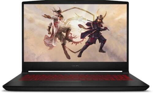 Ноутбук MSI Katana GF66 11UC-1223XRU 9S7-158212-1223 i5 11400H/8GB/512GB SSD/noDVD/15.6" FHD IPS/GeForce RTX 3050 4GB/WiFi/BT/cam/noOS/black