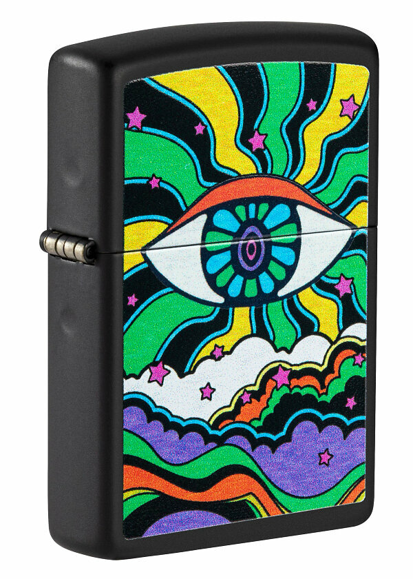 Зажигалка ZIPPO Classic - Black Light — фото 2
