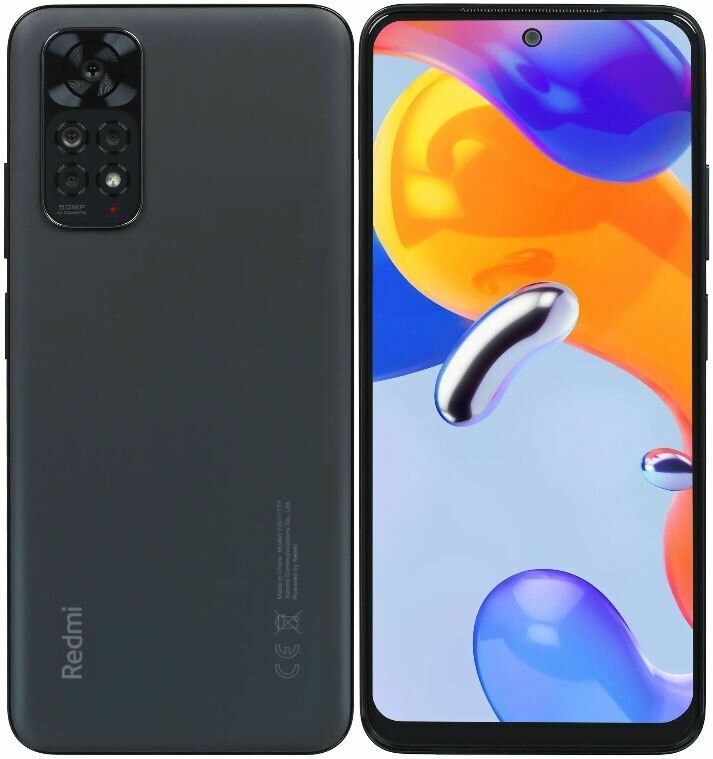 Смартфоны XIAOMI REDMI NOTE 11 4GB+64GB GRAPHITE GREY