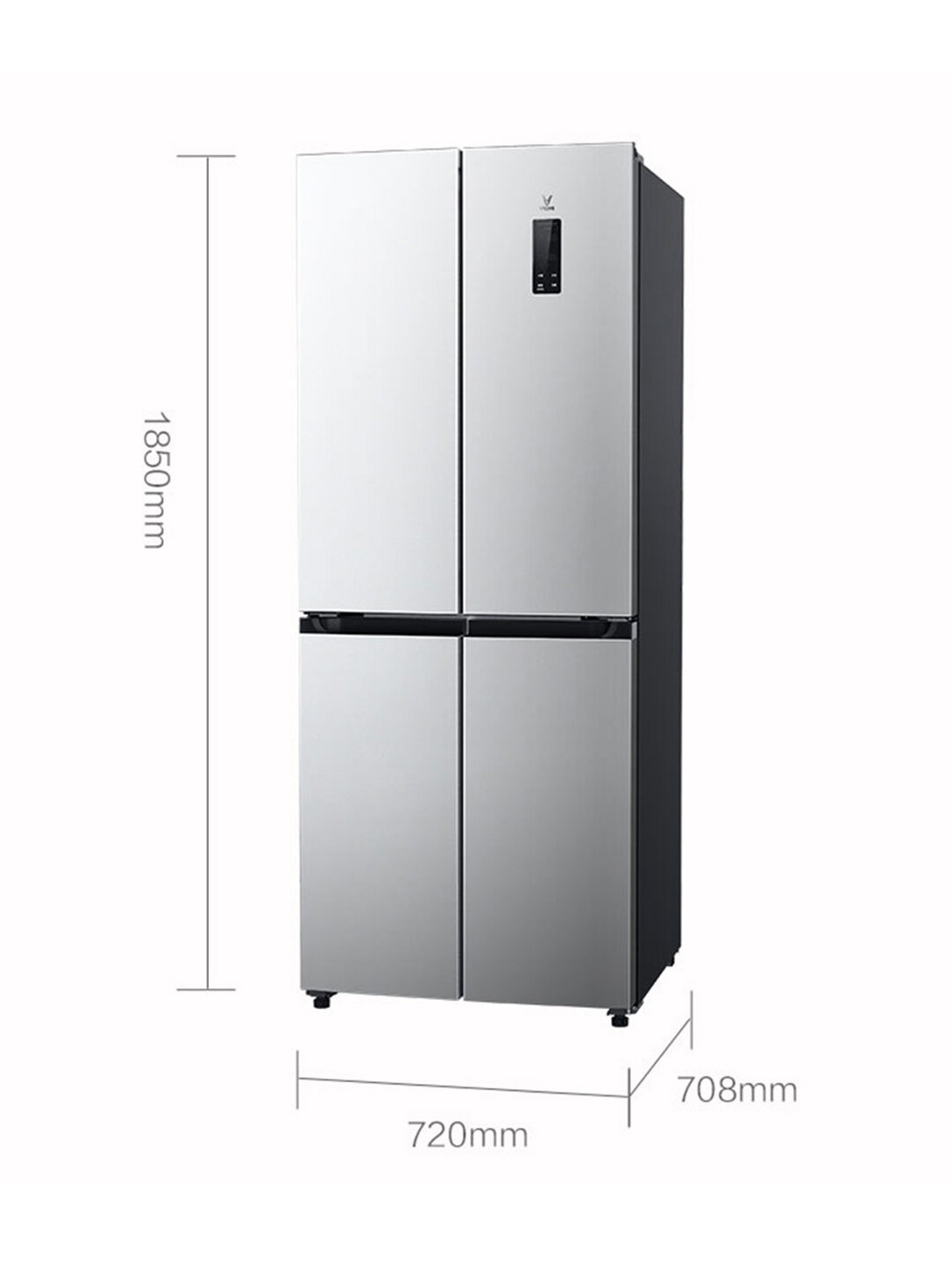 Умный холодильник Xiaomi Viomi Yunmi Smart Inverter Fridge Refrigerator 410L (BCD-410WMSAZ02A) - фотография № 8